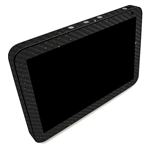 Image of MightySkins Carbon Fiber Skin Compatible with Amazon Echo Show 8 (Gen 2) - Deep Space | Protective, Durable Textured Carbon Fiber Finish | Easy to Apply | Made in The USA