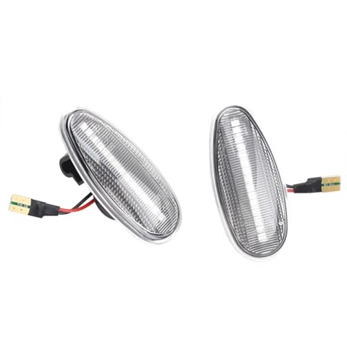 Clignotants latéraux dynamiques noirs pour Mitsubishi Lancer