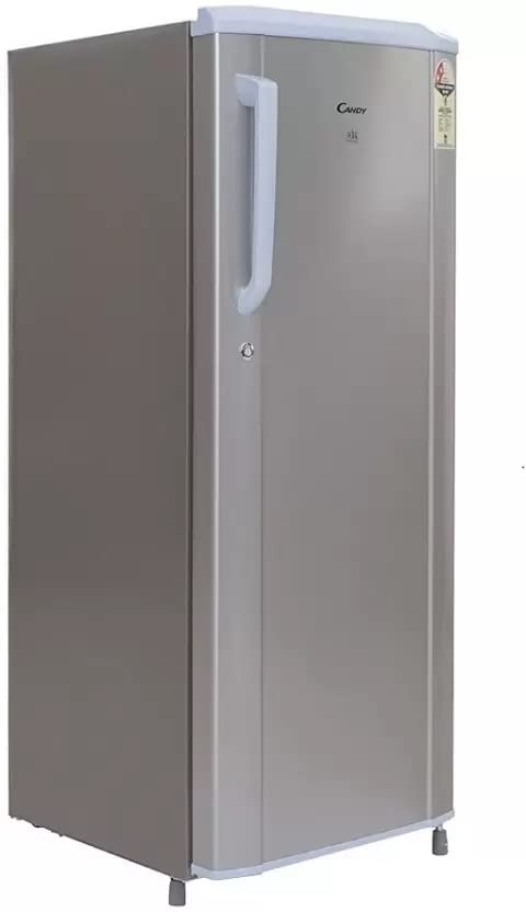 Image of Candy 225 L 2 Star Direct-Cool Single Door Refrigerator (CSD2252MS, Moon Silver, 2022 Model)