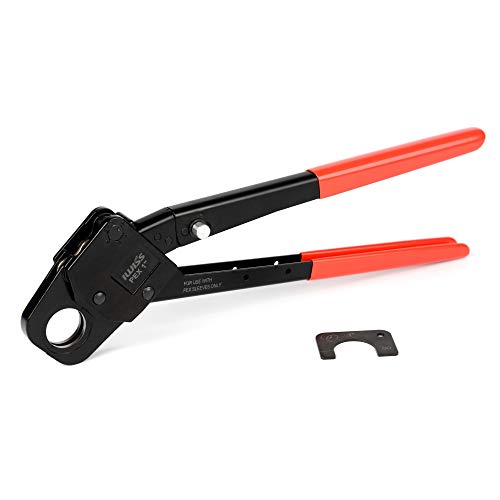 IWISS Stainless Steel Clamps Crimper Pex Crimping Tool Piler Angle (1-inch)