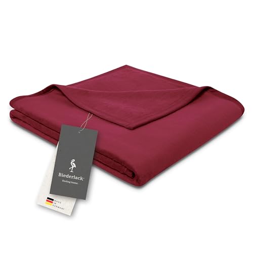 biederlack® Flauschige Kuscheldecke Pure Cotton, Couch-Decke...