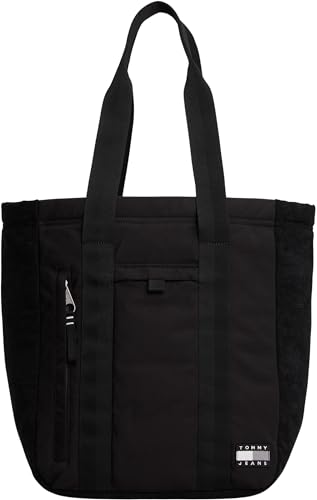 Bolsa Tommy Jeans TJM Daily TECH AM0AM13718 para hombre en color negro talla única