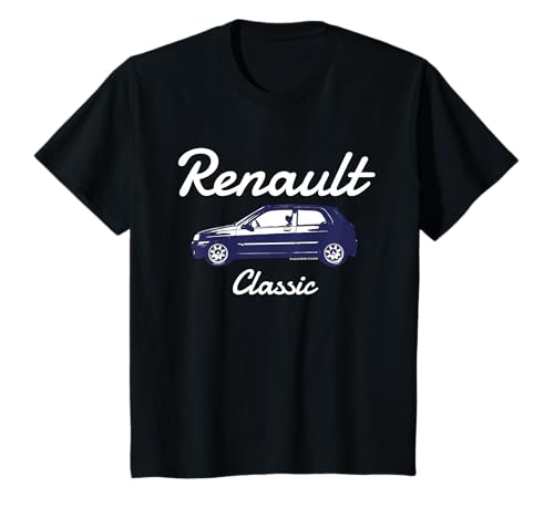 Renault Clio Car Classic Hatchback pour Enfants T-Shirt