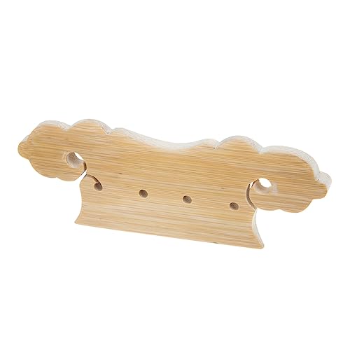 HEMOTON Professional Bamboo Pipa Bridge Replacement Saddle for Musical Instrument Easy to Use Accessory