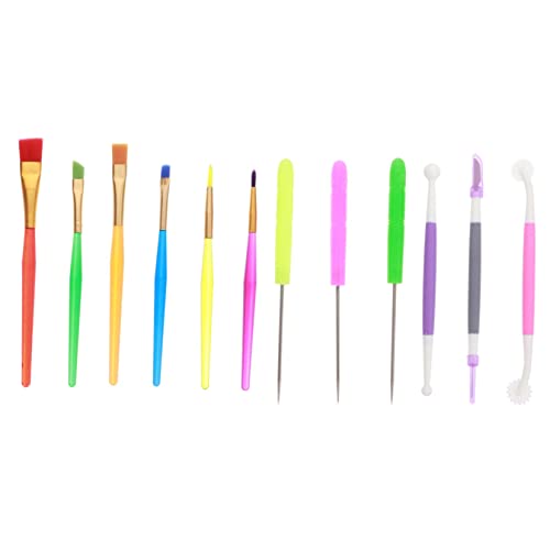 DIYEAH Complete Clay Tools for Boys and Girls 12 in 1 Clay Modeling Tools Set Lightweight Portable