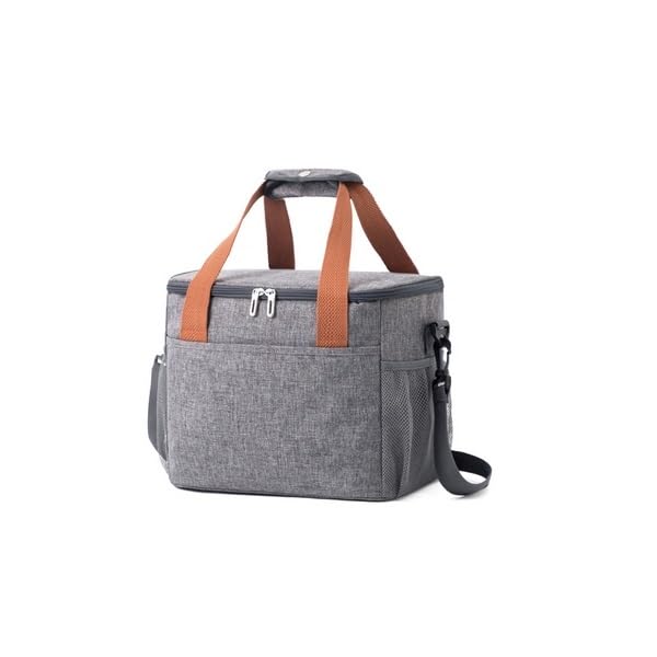 Water-Resistant Cool/Hot Bag | Leakproof Lunch Compartment Portable Cool Bag | Convenient Spacious Food Drink Cool Bag (3253 - Cooler Bag 15L)