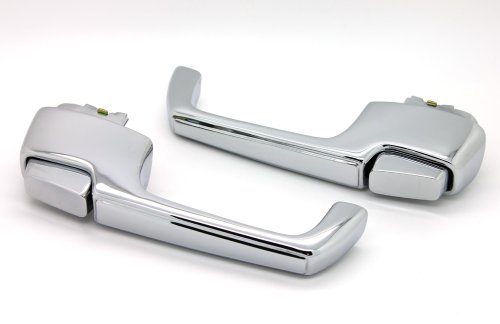 LatchWell PRO-4000065 Exterior Door Handle Pair in Chrome for Chevy & GMC Pickup Truck