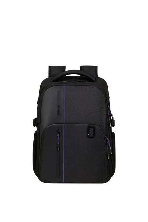 Image of Samsonite BIZ2GO 15.6 Inch Laptop Backpack for Men & Women | Durable Water-Resistant Daytrip Bag with Smart Organiser- Purple
