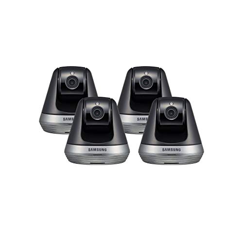 Samsung SNH-V6410PN SmartCam Pan/Tilt Full HD 1080p Wi-Fi IP Camera Bundle Quad Pack (Renewed)