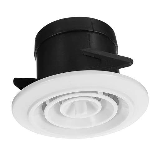 GOOHOCHY 換気ディフューザー the wall ほわい 軒裏通気口カバー エアコンの天井の通気口 排気ファンの天井ベント 天井通気口カバー 排気ファンの通気口 排気ファンカバー 腹筋 白い