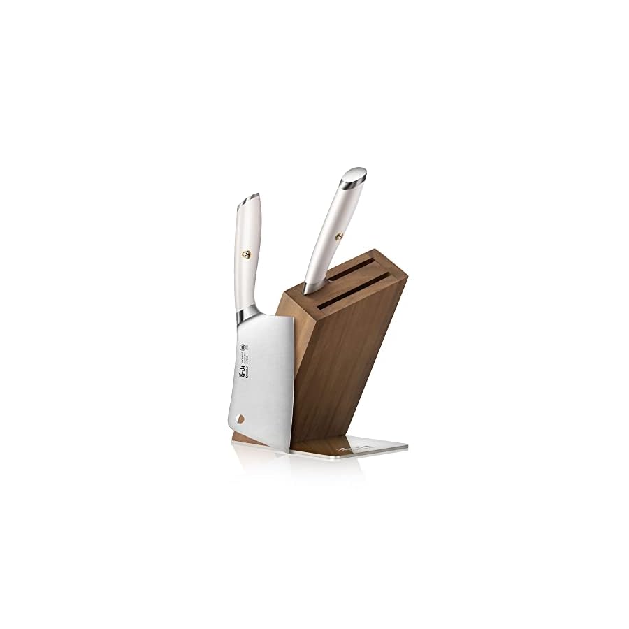 Cangshan L1 Series 3-Piece HUA Cleaver Knife Block Set, Forged German Steel, 1027518