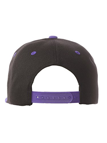 Classic Flat Bill Visor Snapback Hat miniatura 2