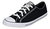 Genuine Product Converse Chuck Taylor All Star Dainty Ox Zapatillas Negras para Mujer-UK 4 / EU 37
