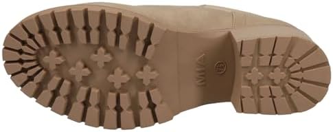 MIA Womens Jonna Round Toe Chelsea Casual Boots Ankle Mid Heel 2-3" - Black | Image 4