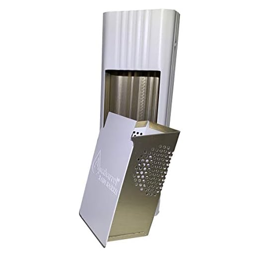 Downspout Filter, Slim Line, 3"x4", Low Gloss White