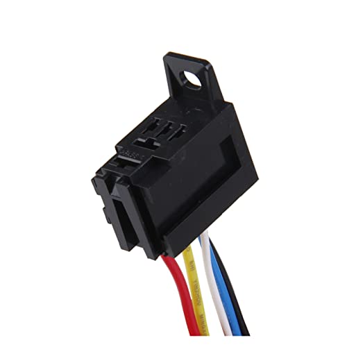 Zócalo de relé V7 de 5 pines y 12V/24V con cable para faros de coche 4