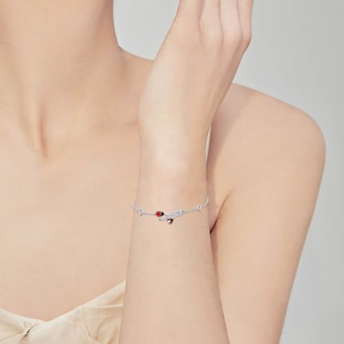 Image of 925 Sterling Silver Layered Ankle Bracelets for Women Jewelry Gifts | 925 Sterling Silver Layered Sea Turtles /Elephant /Wave Anklet Animal Bracelet Summer Ocean Beach Jewelry Gifts for Women
