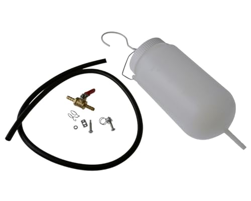 Réservoir d'essence universel 1000 ml - Réservoir d'atelier - Réservoir d'essai compatible avec Piaggio Vespa