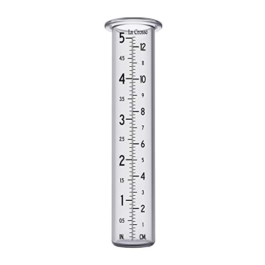 La Crosse 704-1522 Rain Gauge Replacement Glass Tube, Clear