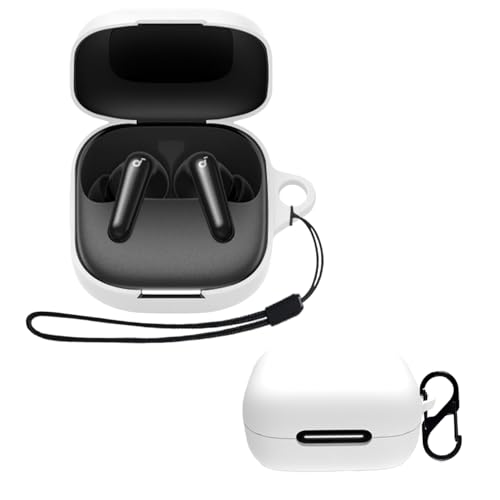 For Anker Soundcore P31i �P�[�X �����h�~�p�̃��r�i�t��+�X�g���b�v�t�� �y�� �L�Y�h�~ �h�o �����[�d�\ �����ɂ��� �_�炩�ȃV���J�Q���̃X�|�[�c �X�����\�t�g �P�[�X �J�o�[ Anker Soundcore P31i �p ��