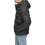 Tommy Hilfiger Men's Down Alternative Hooded Puffer Jacket (Standard and Big & Tall)