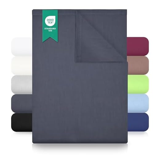 WASSERBETTEN & BOXSPRINGBETTEN Spannbettlaken von NatureMark Jersey 200x220cm +40cm Steghöhe riesige FARBAUSWAHL (200 x 220 cm, schwarz) 9 GREEN MARK Textilien Klassische Bettlaken | Betttuch | Laken | Leintuch | Haustuch 100% Baumwolle ohne Gummizug vielen Größen und Farben Größe: 240x275 cm, anthrazit grau