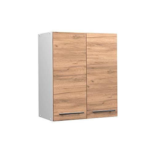 Vicco Elément Haut de Cuisine Fame-Line, Chêne de Force doré, 60cm, à Combiner avec d'autres modules de la série Fame-Line