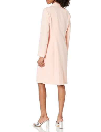 Women's Crepe Long Coat & Sheath Dress2