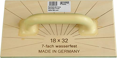 Lechner 218320 Reibebrett 180x320mm aus Holz