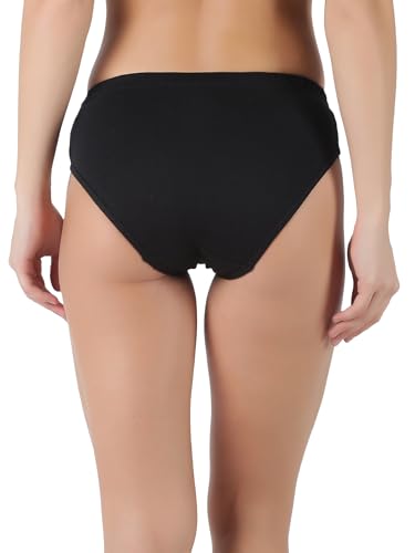Image of Dollar Lehar Super Combed Cotton Women's Solid Hipster Panty - Actual Colour May Vary