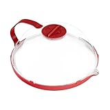 Para Microondas Con Asa | Protector Contra Salpicaduras Reutilizable | Cubierta Resistente Al Calor Para Sopas Y Verduras | Microndas Couvercle | Copri Microondas | Tapa Microndas |