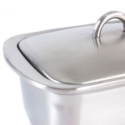 Lakeland Stainless Steel Insulated Butter Dish with Lid - Image 5