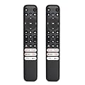 (Pack of 2) RC813 Infrared Remote Control, for TCL Google TV Remote Control, with 6 Shortcut Keys. Compatible with TCL 4k QLED/UHD/QD-Mini Series Smart TVS (no Voice)