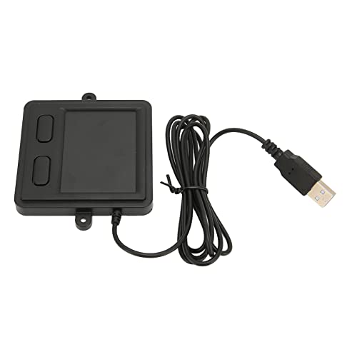 Zunate Wired USB Touchpad, High Sensitivity Portable Trackpad for Laptop and Desktop, Mini External USB Touchpad Trackpad with 2 for 10, 8,7