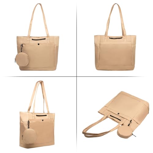 Image of Long Keeper Tote Bag - Women Hobo Shoulder Bag Water Resistant Travel Work Top Handle Handbags Purse with Coin Pocket