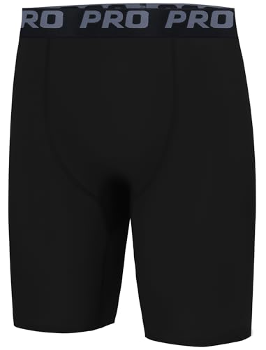 EXARUS Youth Boys Compression Shorts Performance Athletic Base Layers Underwear Running Sports...