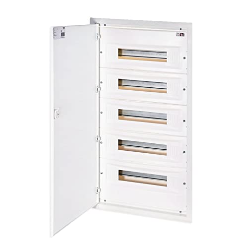 Module Distributor 5x18 Flush-Mounted / Bell Plate Metal / IP40 ERP18-5 DIDO 001101216 eti-polam 3838895610021