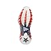 adidas Golf Men's Adizero ZG Ryder Spikeless Golf Shoes Sneaker, Footwear White/Dark Blue/Red, 10