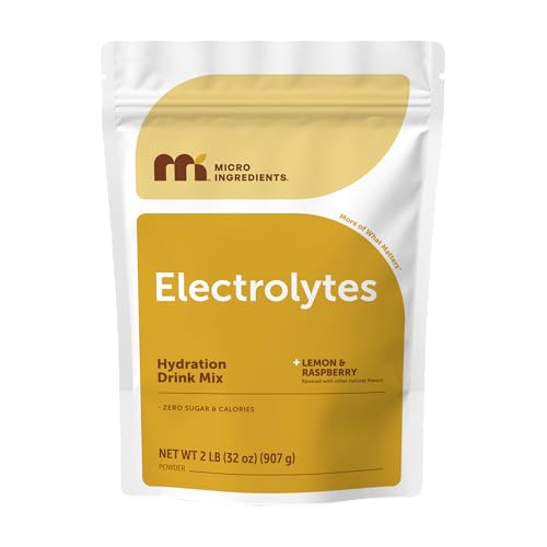 Micro Ingredients Electrolyte Powder, 2 lbs (139...