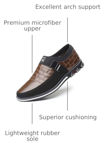 Image of COSIDRAM Mens Casual Shoes Dress Sneakers Loafers Comfort Walking Shoes