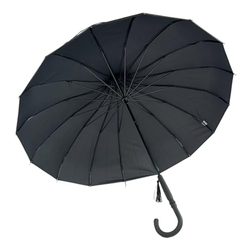 Boutique Plain Pagoda Stick Umbrella