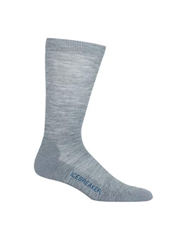 icebreaker Men's Lifestyle Crew Socks, Breathable, Odor Resistant, New Zealand Merino Wool