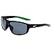 Nike Brazen Fuel Rectangular Sunglasses, Matte Black, 62/14/130