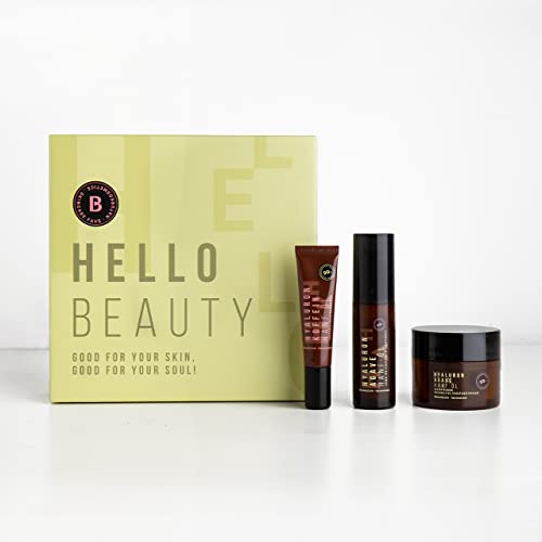 3er naturkosmetik Set - Augencreme, Serum, Gesichtscreme Cover