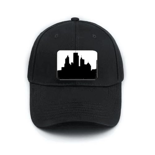 Casquette baseball noire Australia et Sydney Opera réglable pour homme et femme