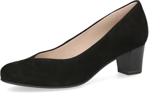 CAPRICE Zapatos de tacón para Mujer 9-22490-43, Bomba, Piel Negra, 38 EU CAPRICE Zapatos de tacón para Mujer 9-22490-43, Bomba, Piel Negra, 38 EU