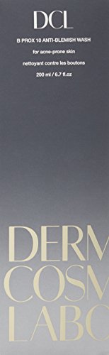 Dermatologic Cosmetic Laboratories Dcl Skincare B Prox Anti-Blemish Wash, 10% Benzoyl Peroxide Advanced Acne Treatment Face Wash Dermatologist Tested Gentle Exfoliation, Non-Drying 6.7 Fl Oz #TOP1