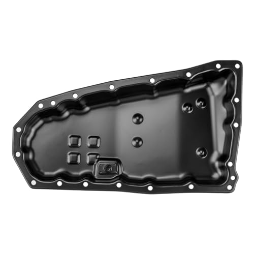 Image of KAX Transmission Oil Pan with Drain Plug, 265-862 Replacement for 2013-2019 Altima 2.5L, 2014-2019 Rogue, 2017-2019 Rogue Sport, 2015-2017 Juke, 2014-2016 NV200