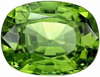 Manu Gems 4.00 ラッティ 8月誕生石 認定 非加熱未処理 A++ 品質 天然ペリドット ルース ジェムストーン by