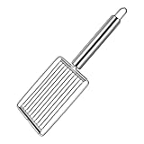 Cortador de de acero inoxidable, multifuncional, cortador de jamón para cocina y preparación de comida, ideal para cebollas, patatas, queso y ajo, picador de resistente para cocinar